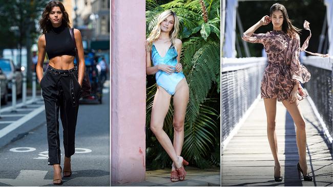 Aussie models Bridget Malcolm, Chantal Monaghan and Kelly Gale audition ...