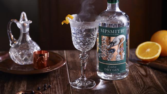 Sipsmith's Hot Gin and Tonic at Winter Village. Picture: Supplied.