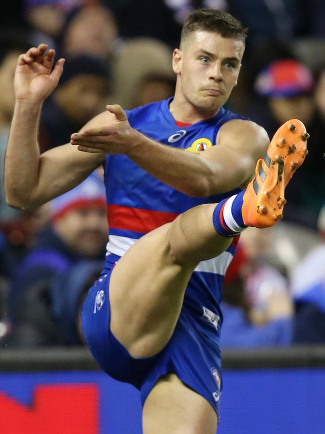 Josh Dunkley finished fifth in the B&amp;F. Picture: Michael Klein