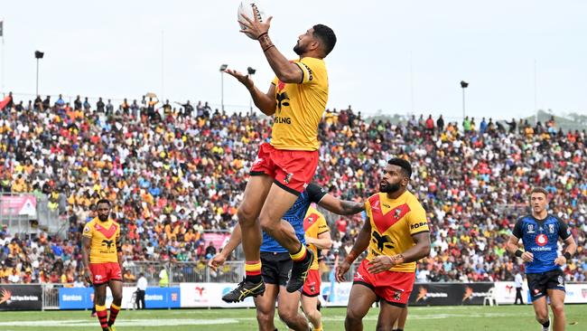 Fiji beat Papua New Guinea during their Pacific Bowl clash in Port Moresby. Credit: NRL Images.