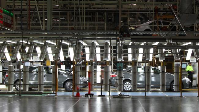 The Toyota Camry factory in Altona has reached the end of the line. Picture: Joshua Dowling.