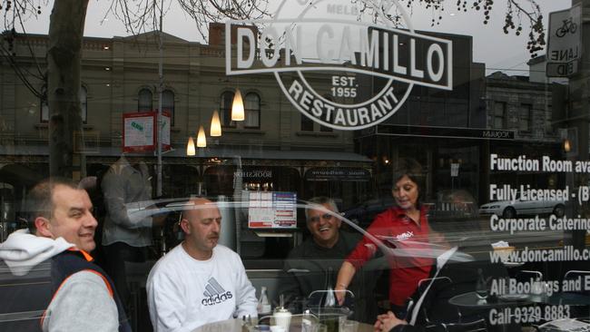 Don Camillo has operated in Victoria St, West Melbourne, for 66 years.