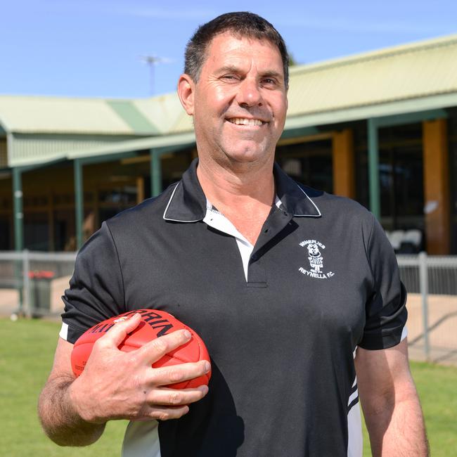 Reynella coach Craig Austin enjoyed his first victory as the Wineflies’ A grade coach on Saturday. Picture: Brenton Edwards