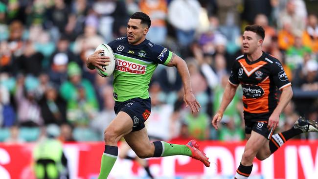 Having Jamal Fogarty fit for Round 1 will be massive for the Raiders 2023 hopes. Picture: Getty Images.