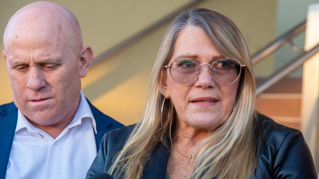 Vicki Blackburn (right) has sent formal letters of complaint to the Office of the Department of Public Prosecutions and the Attorney-General following her daughter’s murder trial. Photo: Daryl Wright.