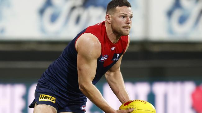 Steven May has had to wait 11 seasons to make his finals debut. Picture: Daniel Pockett/Getty Images