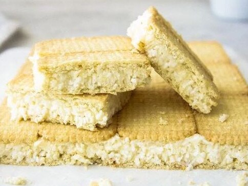 No Bake Condensed Milk Slice.