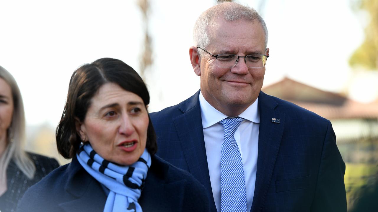 NSW Premier Gladys Berejiklian and Prime Minister Scott Morrison will attend the Bush Summit in Griffith next month. Picture: NCA NewsWire/Bianca De Marchi