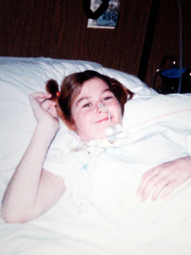 Leanne was in hospital only months before she was shot.