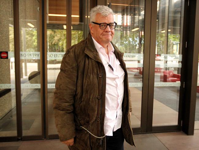 Colourful business figure Jim Byrnes was convicted in 2006 of smashing Mr Ekes’ office window. Picture: News Corp