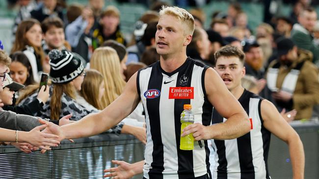 Billy Frampton could be Collingwood’s new ruckman (Photo by Dylan Burns/AFL Photos via Getty Images)