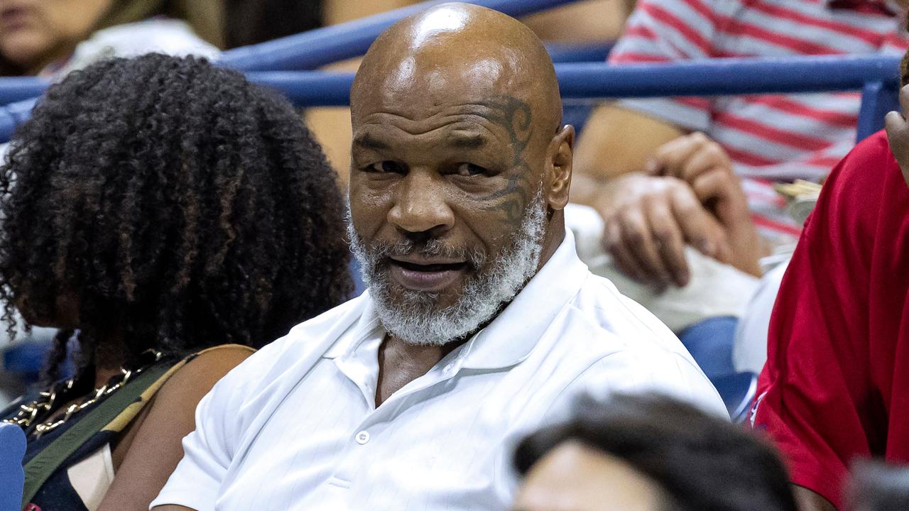 Former US professional boxer Mike Tyson. Photo by COREY SIPKIN / AFP