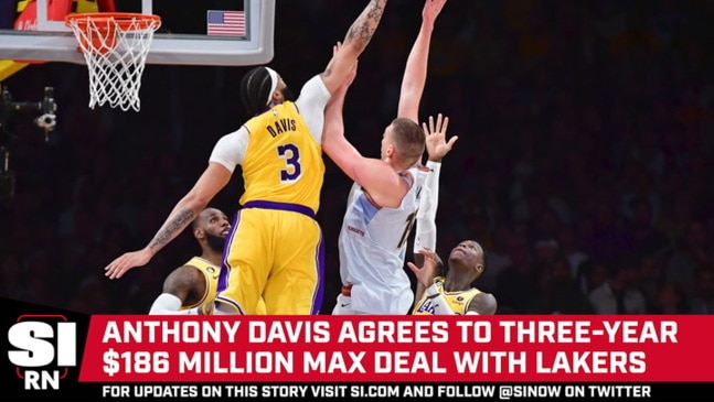 Report: Anthony Davis expected to sign extension before Lakers