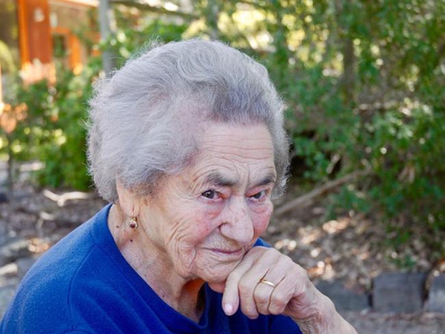 Annunziata Santoro suffered broken bones in aged care. Picture: Supplied