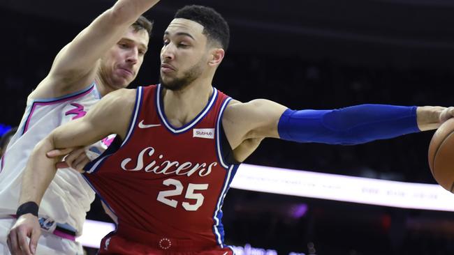 NBA scores: Ben Simmons triple-double, stats, 76ers def. Heat result ...