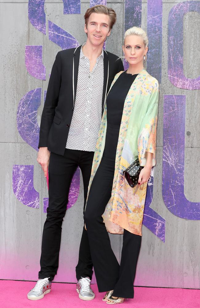 James Cook and Poppy Delevingne attend the European Premiere of “Suicide Squad” at the Odeon Leicester Square on August 3, 2016 in London, England. Picture: Getty