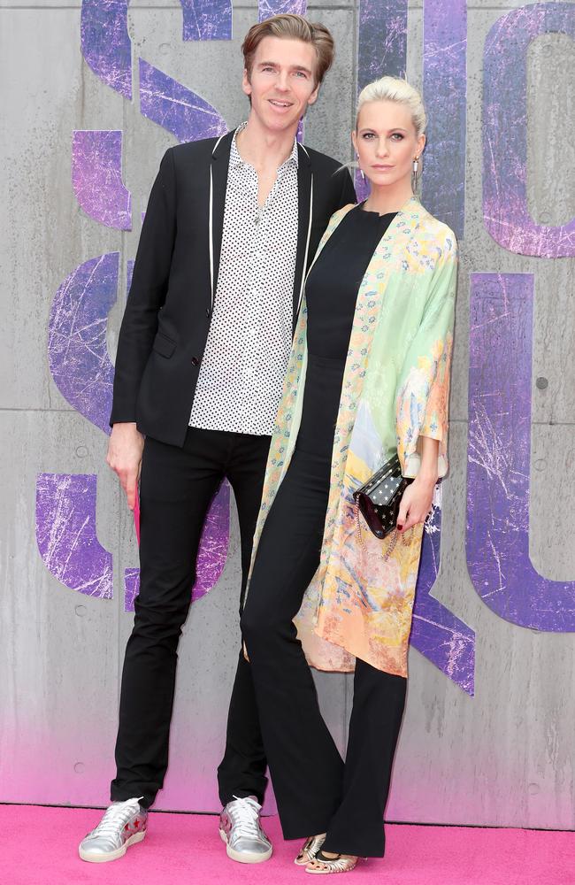 James Cook and Poppy Delevingne attend the European Premiere of “Suicide Squad” at the Odeon Leicester Square on August 3, 2016 in London, England. Picture: Getty