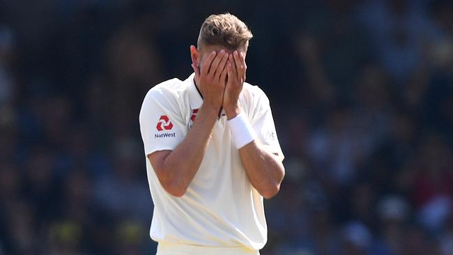 Stuart Broad went wicketless at the WACA.