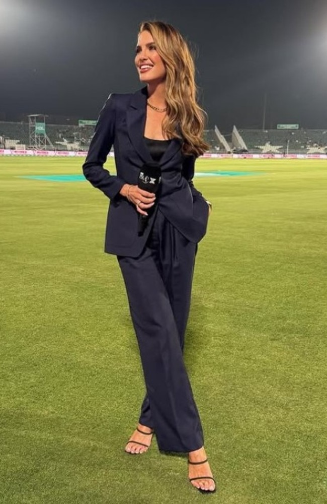Erin Holland is holed up in her hotel room as conflict between India and Pakistan escalates. Picture: Instagram