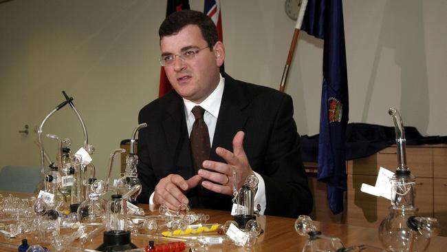 Daniel Andrews, in 2007, acted in several portfolios before becoming Premier.