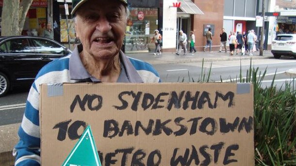 Canterbury Greens are against the Sydney Metro Southwest, 93 year old Tom Salisbury of Lakemba