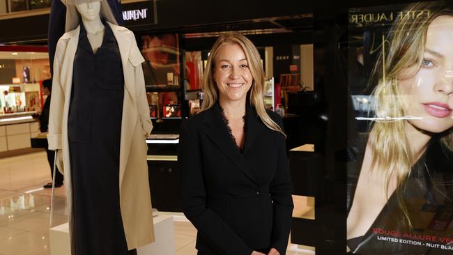 Myer’s Olivia Wirth has launched an audacious merger plan for Myer. Picture: John Feder