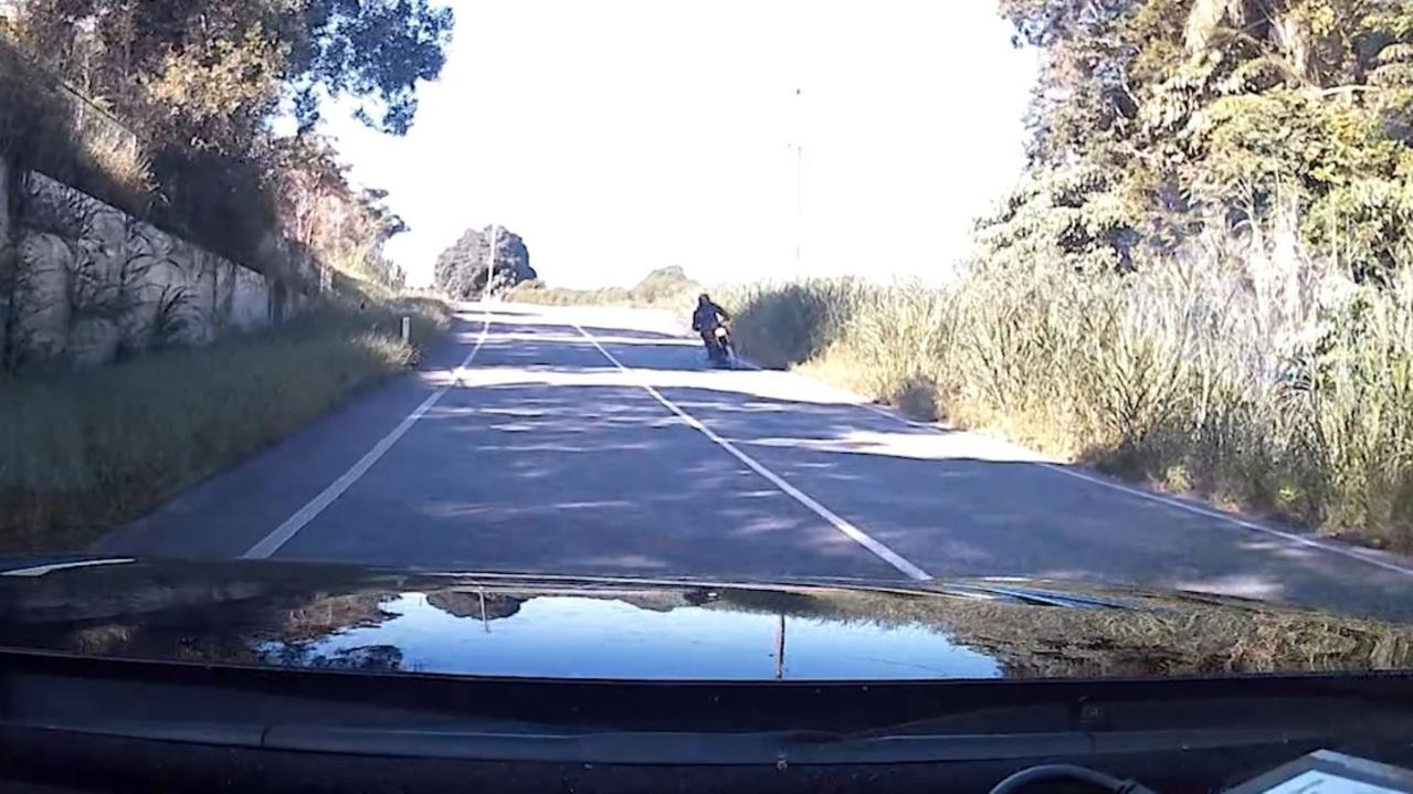 A motorcyclist was pulled over in Forest Glen on May 24. Contributed/Queensland Police Service