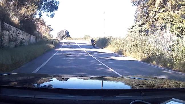 A motorcyclist was pulled over in Forest Glen on May 24. Contributed/Queensland Police Service