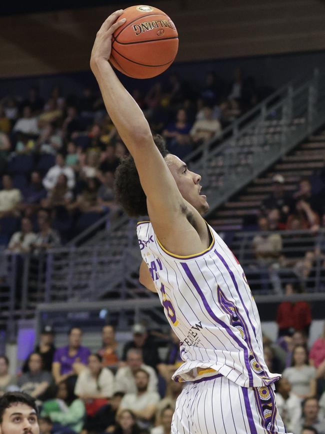 Jaylen Galloway of the Kings. (Photo by Russell Freeman/Getty Images for NBL)