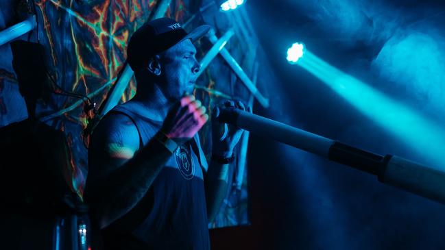 Techno didgeridoo artist Tribal Freque will perform at Wicked Techno Wonderland, a mini techno music festival to be held at Otherwise Bar in Townsville.