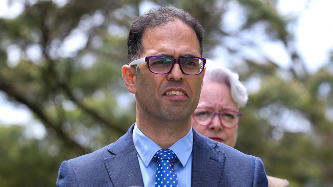 Shadow Treasurer Daniel Mookhey said Mr Elliott’s words were proof of the government’s secret privatisation agenda.” Picture: NCA NewsWire / Gaye Gerard