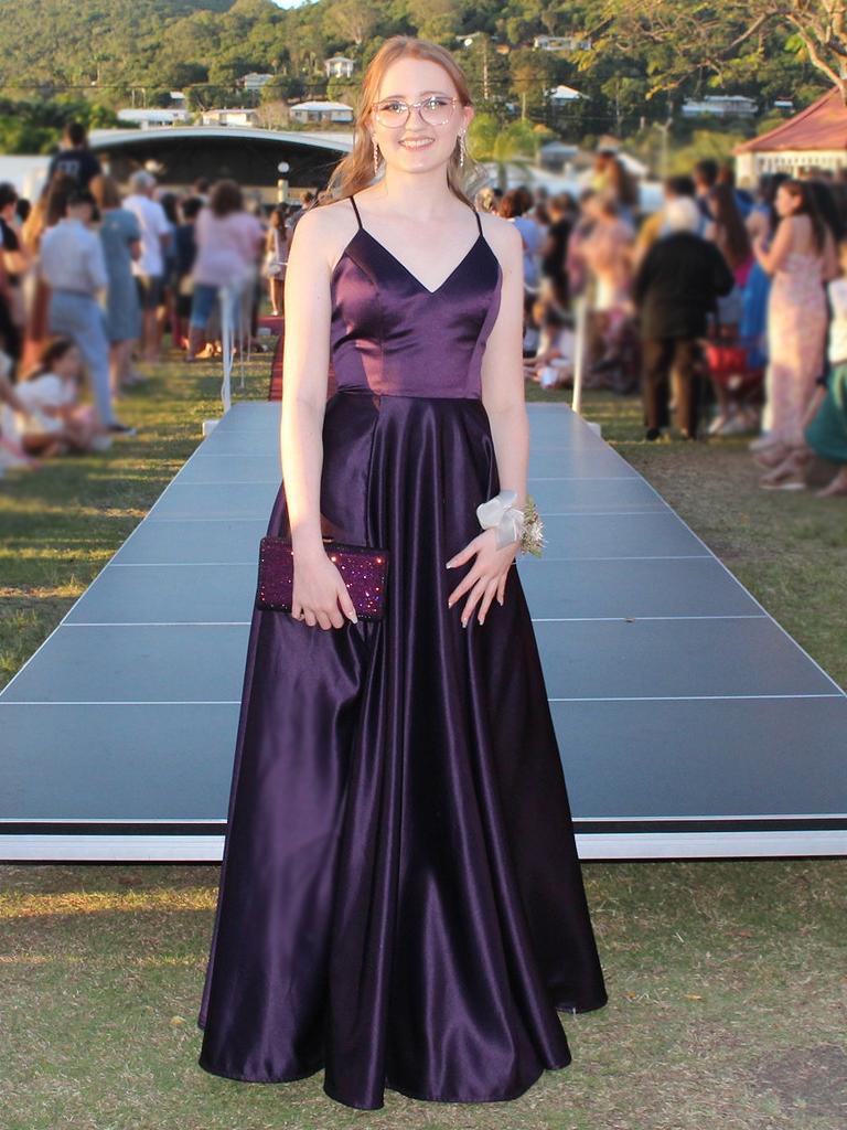 Laura at the St Ursula's College Formal.