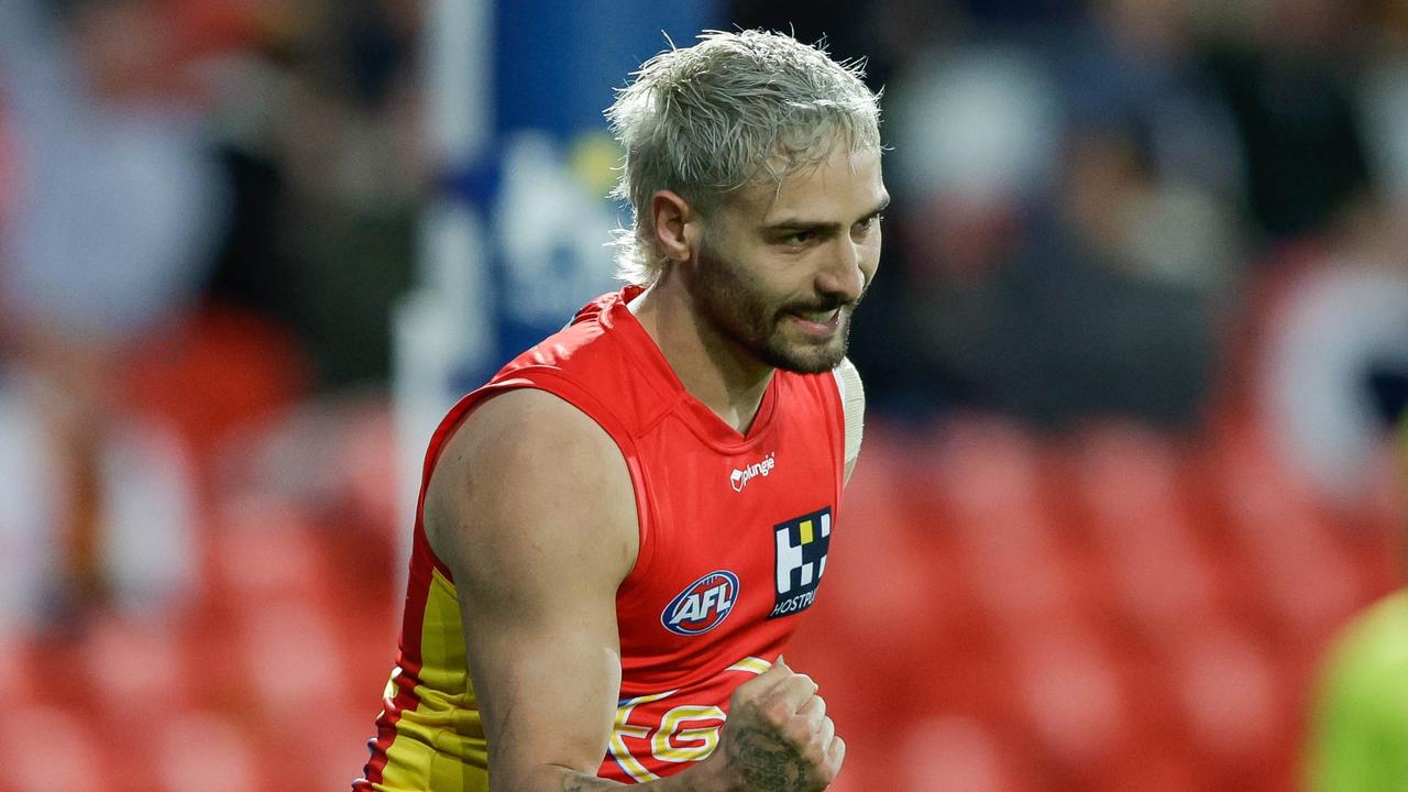 Izak Rankine will help Adelaide build one of the AFL’s most exciting forward groups. Picture: Russell Freeman/AFL Photos via Getty Images