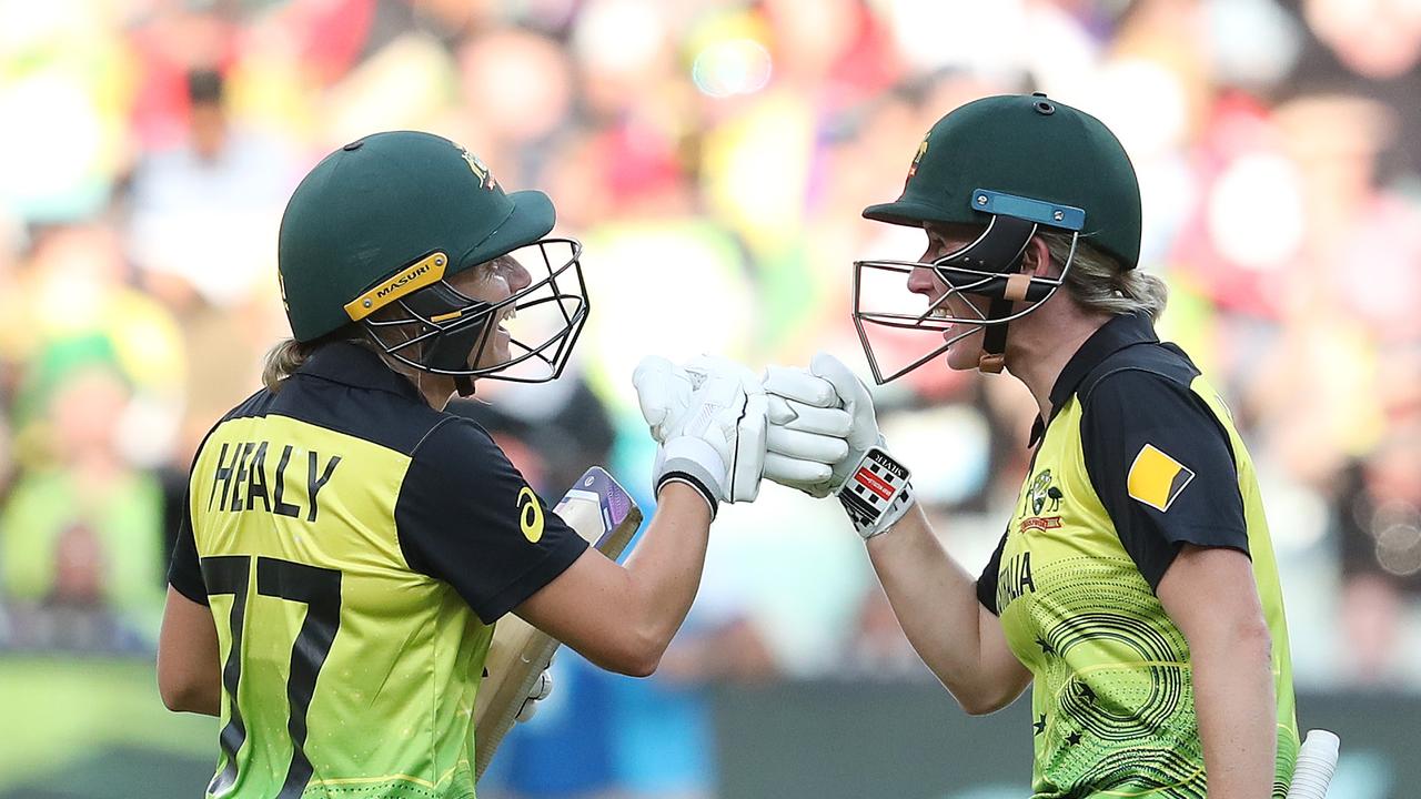 Aussie openers Alyssa Healy and Beth Mooney dominated during the tournament. Photo: Michael Klein.