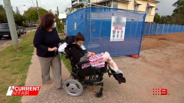 Paige has been left without a home after mould destroyed the place. Picture: ACA