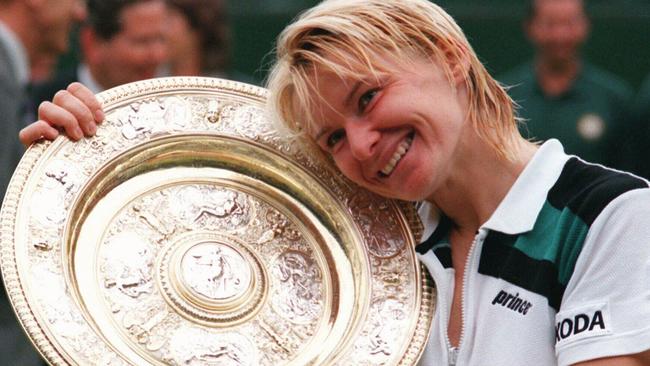 Jana Novotna won the 1998 Wimbledon title.