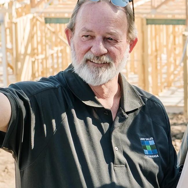 Land Sales Tasmania Land Sales and Subdivision Manager Peter King. Picture: Supplied