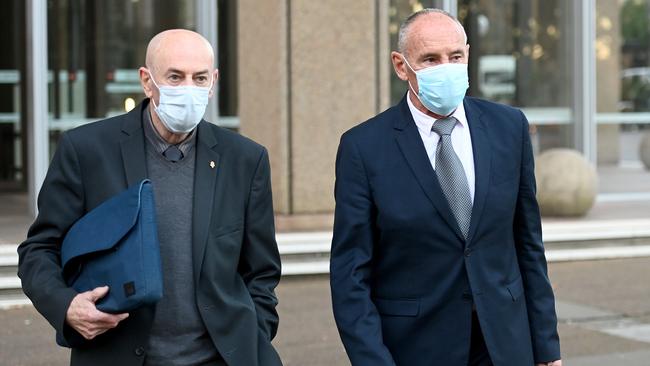 Chris Dawson outside the Federal Court in Sydney. Picture: NCA NewsWire / Jeremy Piper