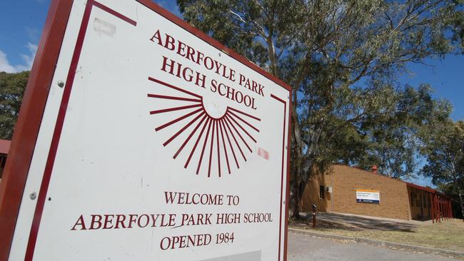 Aberfoyle Park High School. Picture: Ian Roddie