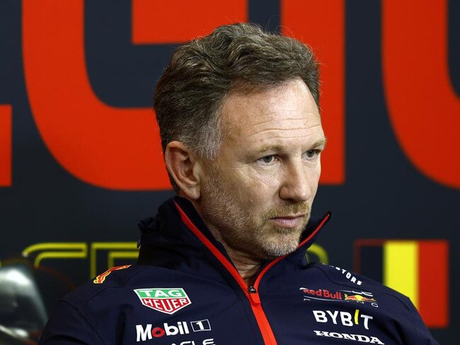 Red Bull boss Christian Horner will face a hearing following an allegations of inappropriate behaviour, just days before the launch of the Formula One team’s 2024 car. Picture: Getty Images