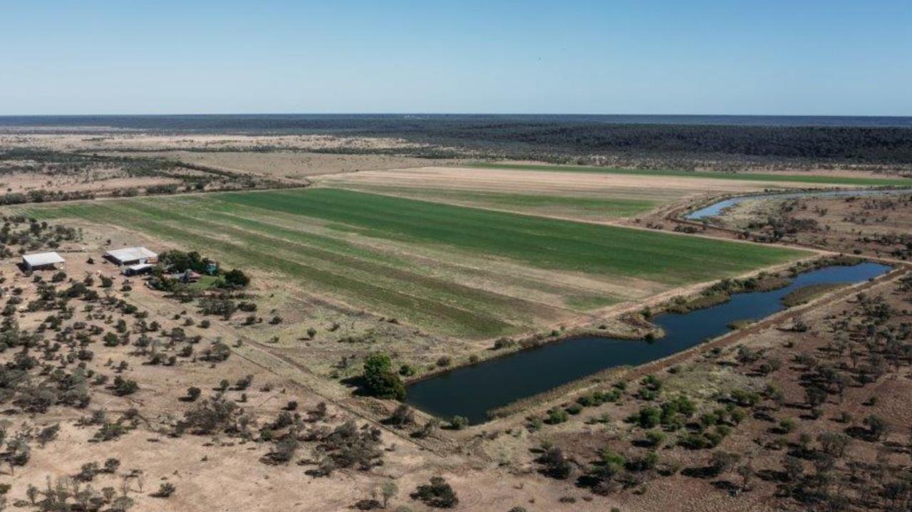 A flood irrigated hay farm is being offered for lease in the Flinders Shire near Hughenden.