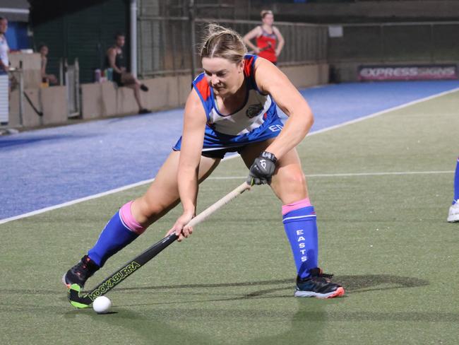 East Darwin women have extended their unbeaten run eight. Picture: Elle Richardson/HockeyNT.