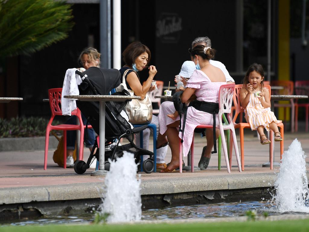 Queenslanders are awaiting news on if their lockdown will be affected by a new case reported late on Friday. Picture: NCA NewsWire/Dan Peled