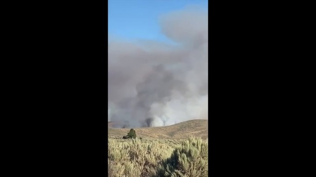 Wildfire Sends Smoke Billowing Into The Air Near Boise In Idaho S Southwest News Com Au Australia S Leading News Site