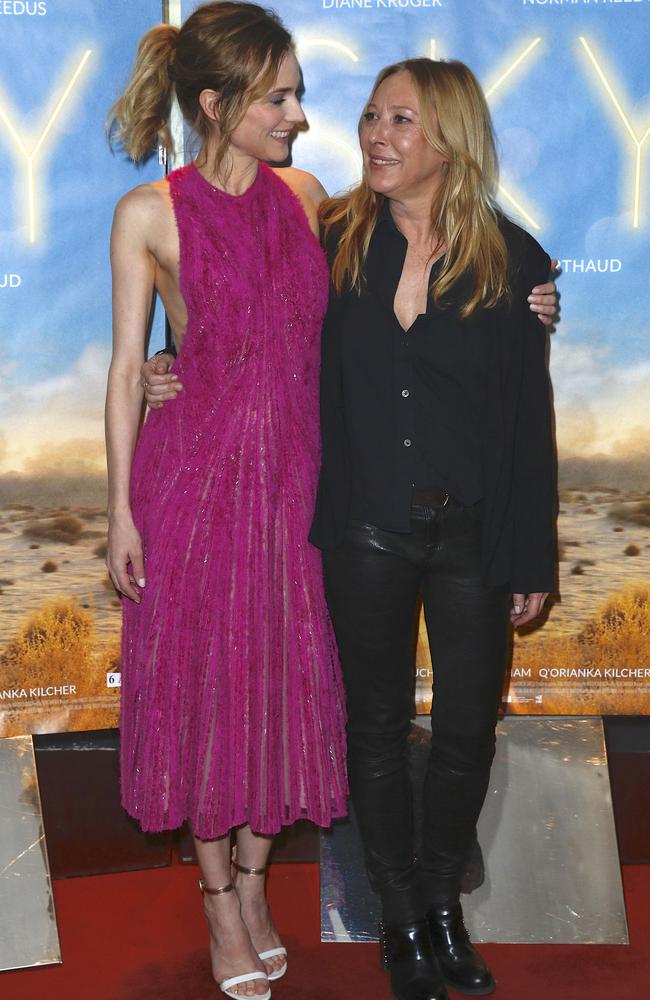 SKY' Paris Premiere at UGC les Halles on April 5, 2016 in Paris, France Pictured: Diane Kruger and Fabienne Berthaud Ref: SPL1258327 050416 Picture by: KCS Presse / Splash News Splash News and Pictures Los Angeles: 310-821-2666 New York: 212-619-2666 London: 870-934-2666 photodesk@splashnews.com