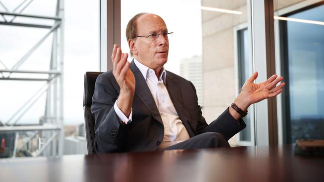 BlackRock CEO Larry Fink is the most influential name on Wall Street. Picture: John Feder