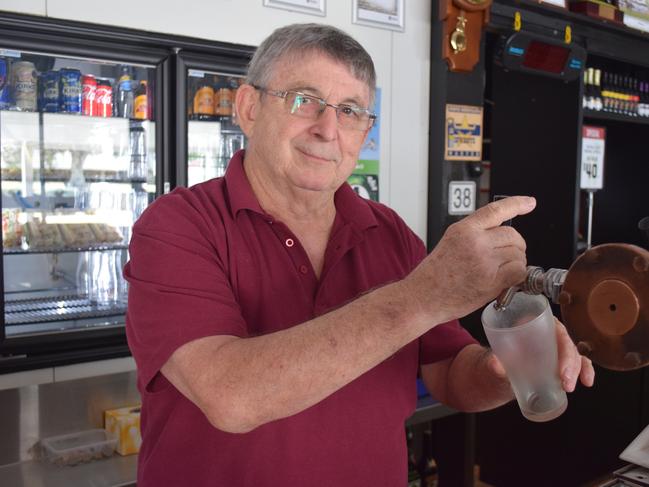 Owner of the Royal Hotel Tiaro Bill Halliwell. Photo: Stuart Fast