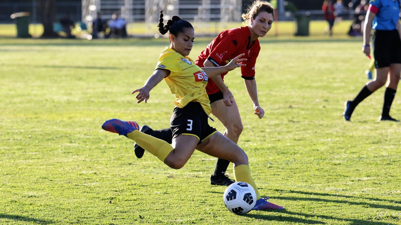 Edge Hill United’s Louise Fowler. Picture: Brendan Radke