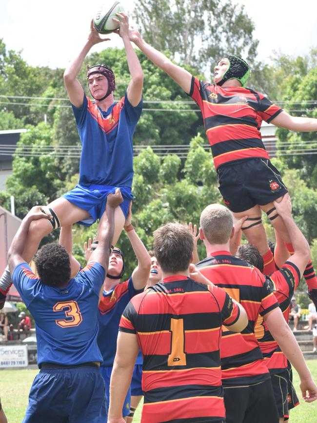 2022 Regional Rugby Championships, March 5 and 6, Rugby Park, Rockhampton; under-15 grand final, St Brendanâ€™s College versus CQ Barbarians.