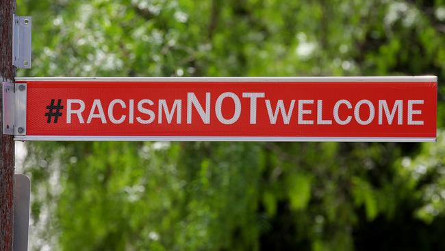 Anti-racism signs will be up for debate. Picture: Toby Zerna